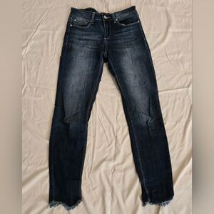 Indigo Rein Dark Blue Skinny Jeans